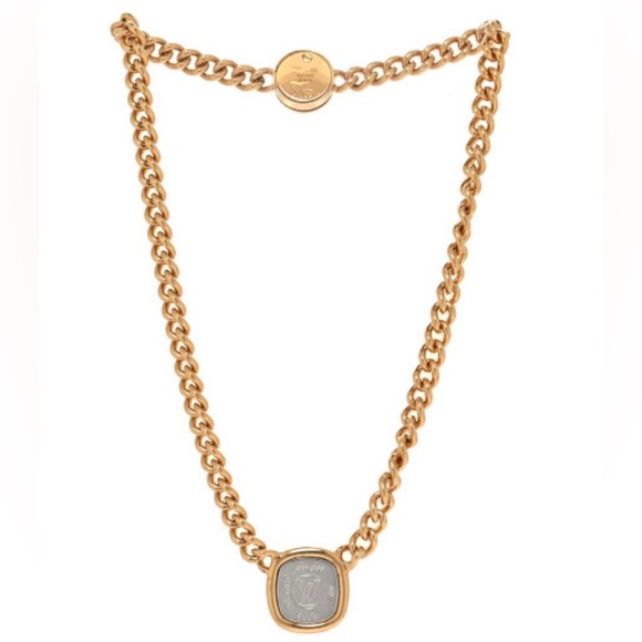 👑✅PRICE FIRM✅ Louis Vuitton ID Chain Necklace Gold - Picture 9 of 13